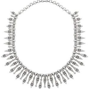 Kendra Scott Cici statement necklace, ANTIQUE SILVER